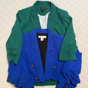 Rachel Zoe Women's Emerald and Sapphire Blazers